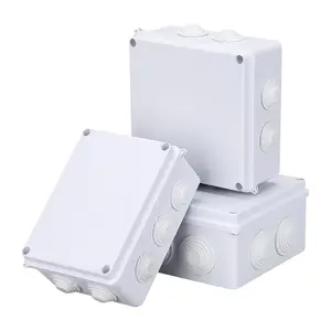 Custom ABS White Housing Instrument Case ABS Plastic Project Box Waterproof Electronic Enclosure Box