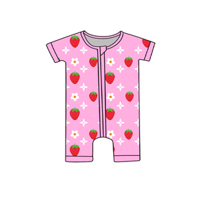 批发最新设计竹纤维短裤，适合婴幼儿，舒适竹纤维短裤，各种印花竹纤维婴儿睡衣 - Product Image 5