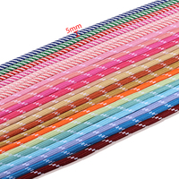 En gros 5mm Coloré Tressé Corde Paracord Bracelet Kit pour Téléphone Mobile Chaîne Sac Collier Bijoux Bricolage Faire Accessoires