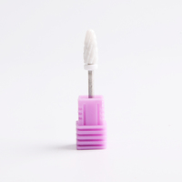 Embouts de perceuse à ongles en acier inoxydable en forme de maïs - Embouts de rechange professionnels portables pour perceuse à ongles, pour retirer les peaux mortes et préparer les ongles