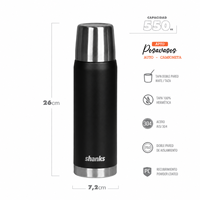Ensemble thermos isotherme en acier inoxydable de 550 ml avec tasse à maté et bombilla, logo personnalisé, kit Yerba Mate