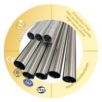 Tubo higiénico sanitario de acero inoxidable pulido WSG ASME BPE SF1 TP316L, tamaños de 0,5 a 6 pulgadas
