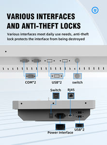 Quiosco de pago de escritorio y montaje en pared de 21,5 pulgadas con Wifi WINS y quiosco de <span class=keywords><strong>Android</strong></span>, quioscos de impresión de autoservicio - Product Image 4