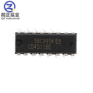 ชิ้นส่วนอิเล็กทรอนิกส์แท้ QZ รุ่น DIP16 <span class=keywords><strong>CD4511</strong></span> CD4511BE - Product Image 3