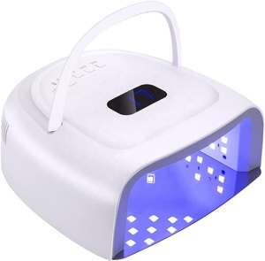 Recargable 60W Portable Cordless Lamp for Nails <b>with</b> LCD Display Manicure UV LED <b>Light</b> Rechargeable LED Gel Nail Lamp UV - Product Image 3