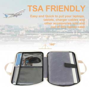 Muestra Gratuita, Funda para Portátil de Negocios para Hombre, de 15-15.6 Pulgadas, Bolsa de Fieltro para Portátil, Bolsa de Transporte - Product Image 2