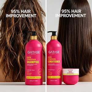 Shampoo e Balsamo <span class=keywords><strong>alla</strong></span> <span class=keywords><strong>Cheratina</strong></span> con Amminoacidi Senza Solfati, Formula Vegana e Biologica Antiforfora <span class=keywords><strong>per</strong></span> <span class=keywords><strong>Capelli</strong></span> Lisci e Senza Crespo - Product Image 6
