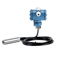 Capteur de niveau d'eau liquide hydrostatique 50m 100m pour forage de puits profond 0-5v 0-10v transmetteur de capteur de niveau d'eau de pluie lcd