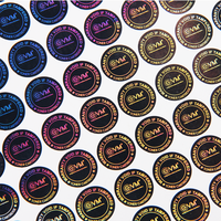 Étiquette de sécurité holographique laser personnalisée, imperméable, avec couleur et logo sur mesure pour l'authentification des produits électroniques