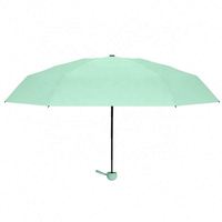 Parapluie de voyage ultra-léger mini pliable en cinq sections, personnalisable avec logo, le plus vendu pour la pluie