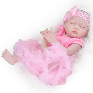 Muñecas Bebé <span class=keywords><strong>Reborn</strong></span> de Vinilo de Cuerpo Completo, Realistas, Hechas a Mano, Lindas y Suaves, de Silicona, para la Venta - Product Image 2