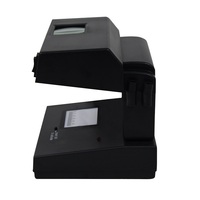 Detector de dinero falso con luz UV, comprobador de pasaporte, efectivo, en negro, enchufe europeo y estadounidense
