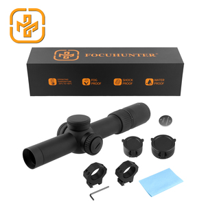 Focuhunter nuevas miras telescópicas LPVO 1-10X28 SFP iluminación roja táctica 1200G alcance a prueba de golpes IP67 Vista de caza - Product Image 6