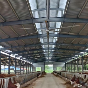 <span class=keywords><strong>Grand</strong></span> volume d'air 14ft 0.5KW Ventilateurs de plafond industriels commerciaux HVLS - Product Image 2
