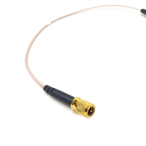 Fornecimento de fábrica BNC macho para 10-32 Microdot M5 Cabo Para Ultrassônico NDT falha <span class=keywords><strong>detector</strong></span> <span class=keywords><strong>TOFD</strong></span> RG178 RF Pigtail cabo coaxial montagem - Product Image 2