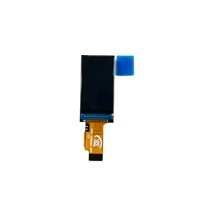 1,0 Zoll Mini-Bar TFT LCD Modul 0,96 Zoll 80*160 Streifendisplay-Modul 10-Pin SPI-Schnittstelle ST7735S 500 nit Gestreckter Bildschirm
