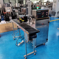 Machine de scellage à film d'aluminium pour bouteilles, canettes et gobelets en PET/PP/PE - Scelleuse à induction à refroidissement par eau pour boissons et emballages en bois