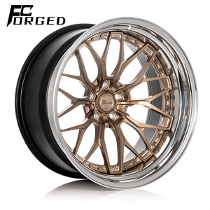 Ruote per auto di lusso <span class=keywords><strong>in</strong></span> alluminio 6061-T6 ruote forgiate profonde Concave personalizzate 5x120 5x114.3 ruote 3 pezzi forgiate 18-24 <span class=keywords><strong>pollici</strong></span> - Product Image 1