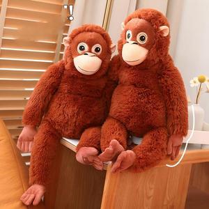 Peluche de Gorila Colgante en Oferta, Peluche de Animal con Brazos y Piernas Largos, Juguete de Peluche de Mono, Decoración Colgante - Product Image 2