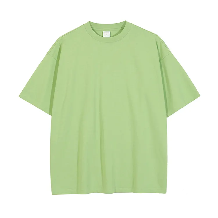 HET018パーソナライズされたカスタムロゴルーズ230gsm TシャツメンズブランクヴィンテージTシャツ卸売