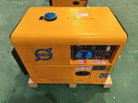 BRH 10 kW Diesel-Generator Schallgedämpft mit Autostart 50/60Hz Wassergekühlt für Gewerbliche Nutzung Leiser Generator