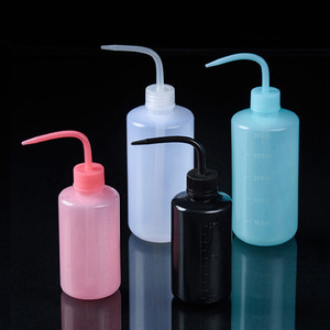 Botella de riego para suculentas, 250ml, 500ml, cilíndrica de plástico a prueba de fugas para jardinería doméstica - Product Image 1