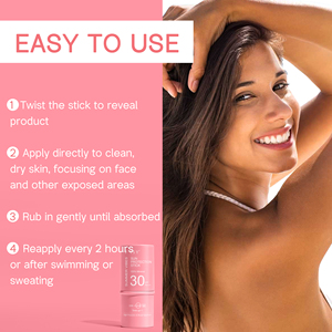 Stick <span class=keywords><strong>Solare</strong></span> Invisibile Personalizzato OEM/ODM con SPF30, Idratante per <span class=keywords><strong>Viso</strong></span> <span class=keywords><strong>e</strong></span> <span class=keywords><strong>Corpo</strong></span>, Etichetta Privata - Product Image 5