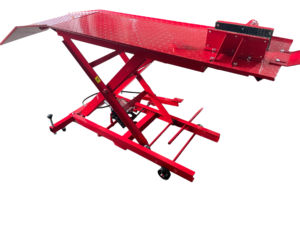 1000LBS 오토바이 수리 및 유지 보수를위한 2 포스트 오토바이 리프트 테이블 병렬 유압 리프트 - Product Image 3