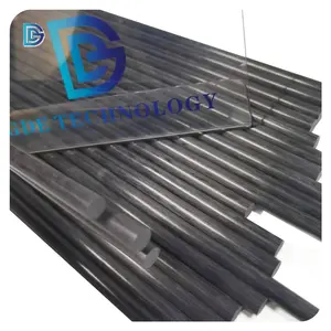 Hoge Sterkte Pultruded Carbon Fiber Bar Pole Carbon Materiaal Koolstofvezel Staaf