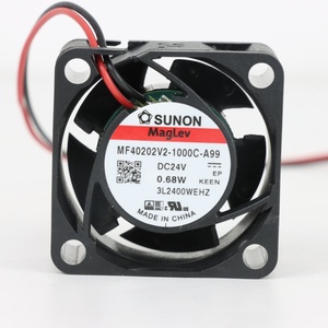 Sunon MF40202V2-1000C-A99 40x40x20มม. 24VDC 0.68วัตต์25mA 5000รอบต่อนาทีตู้แบริ่ง7.7CFM อินเวอร์เตอร์พัดลมระบายความร้อนตามแนวแกน - Product Image 1