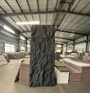 人工石壁パネルポリウレタンフェイクストーン壁パネル屋外装飾3DキノコPu石壁パネル - Product Image 3