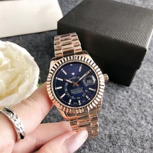 Dışbükey Lens ile erkek paslanmaz çelik izle cenevre takvim Miyota hareketi işaretçi ekran batı izle Dial - Product Image 1