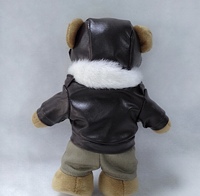 Ours en peluche avion personnalisé par le fabricant, accessoires de haute qualité, jouets animaux en tissu doux et respectueux de la peau