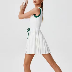 Спортивные плиссированные юбки контрастного цвета - Product Image 3