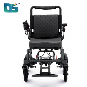 <span class=keywords><strong>Fauteuil</strong></span> <span class=keywords><strong>roulant</strong></span> <span class=keywords><strong>électrique</strong></span> pliable de voyage en alliage de magnésium avec coussin d'air à pression alternée et déverrouillage rapide - Product Image 1