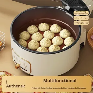 Machine à crêpes électrique tout-<span class=keywords><strong>en</strong></span>-<span class=keywords><strong>un</strong></span> à double face Machine à crêpes suspendue avec chauffage approfondi pour usage domestique - Product Image 4
