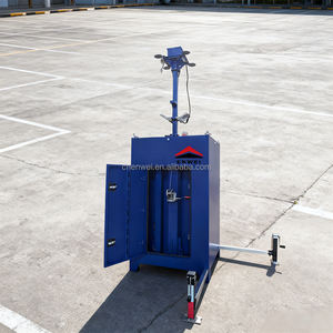 <span class=keywords><strong>Torre</strong></span> de Vigilancia Portátil para Gasolineras, Cámara de Seguridad Móvil - Product Image 5