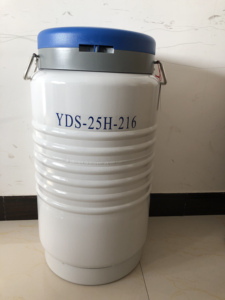 Contenedor para Transporte de Nitrógeno Líquido, Capacidad de 25L, Aleación de Aluminio de Alta Resistencia, 26 Días de Retención Estática - Product Image 6