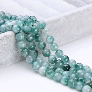 ลูกปัดพลอยธรรมชาติสำหรับทำเครื่องประดับ ทรงเจียระไนแบบบริลเลียนท์ อาเกต สีเหลือง เขียว ส้ม ทอง น้ำเงิน ชมพู ลาเวนเดอร์ ขนาด 8 มม. 3 มม. - Product Image 6