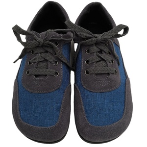 Scarpe Minimaliste TipsieToes in Vera Pelle, Calzature a Piedi Nudi per Uomo, Sneakers Casual Nere per Allenamento e Vita Quotidiana, Taglie Grandi - Product Image 3