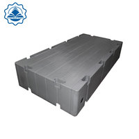 Plateforme flottante pour marina, couleur personnalisée, écologique, en PE, protégée contre les UV, anti-corrosion, haute capacité de charge