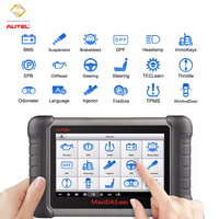 Kit Autel MaxiDAS DS808, tablette, scanner OBD2, outil de diagnostic automobile pour tous les systèmes de voiture, 23+ services de niveau OE
