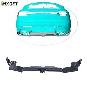 Diffuseur de pare-chocs arrière en fibre de carbone de style VS pour Porsche Macan <span class=keywords><strong>2022</strong></span>, mise à niveau de lifting, pas encore de commentaires, 1 vendu - Product Image 3