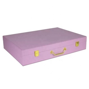 Ensemble de mahjong américain violet sur le thème de la vue sur Paris, comprenant un coffret de mahjong, un tapis de mahjong et un jeu de tuiles de mahjong. - Product Image 5