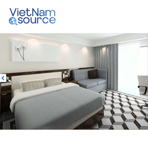 Meubles d'hôtel personnalisés. OEM pour Hampton Hotel. Ensembles de lit-Cadre de lit-Lit superposé-Bureau-Table à manger. Vetnam Production - Product Image 3