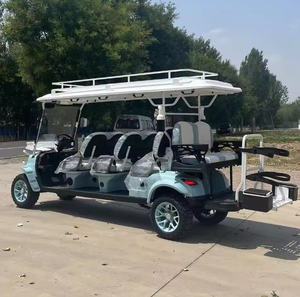 Carrito de Golf Eléctrico de 8 Plazas, Nuevo Estilo, Elevado, Homologado para Circular por la Calle, Buggy Todoterreno con Características de Club Car - Product Image 5