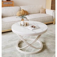 Mesa de Centro de Metal Ecológica y Duradera de Diseño Creativo, Disponible en Varios Colores, Personalizable, Muebles Modernos para el Hogar