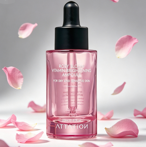 Ampoule vitaminée éclaircissante pour la peau, effet radieux, à base de plantes coréennes, soin quotidien léger et illuminateur. - Product Image 1