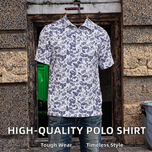 Tela de Punto Ligera de Alta Calidad con Estampado Digital para Camiseta Polo, Secado Rápido, Absorción de Humedad, Diseño Ajustado - Product Image 2