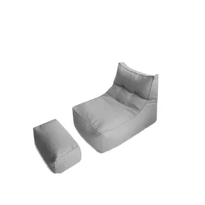 Multi function Chair Adults Living Room Bean Bag Sofa chair white filling material